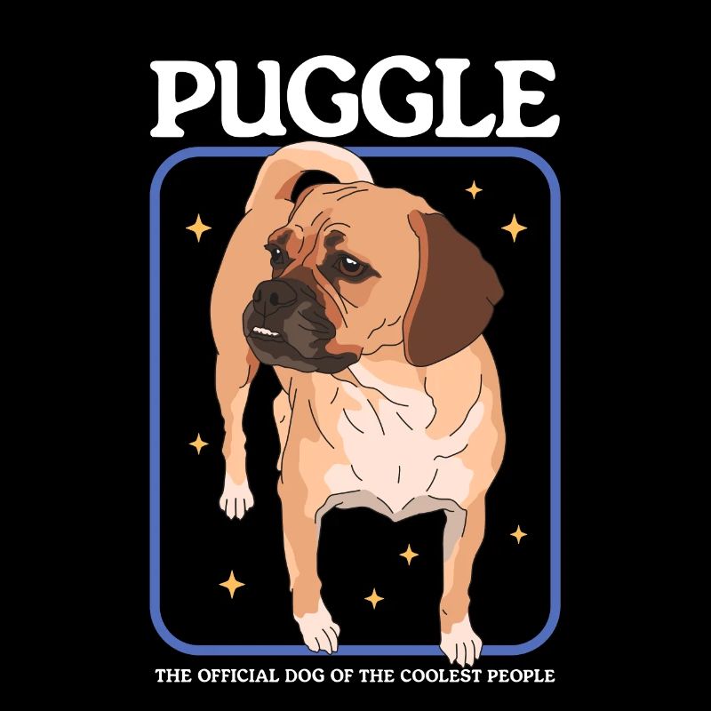 Puggle Hundebesitzer Hundehalter Geschenk