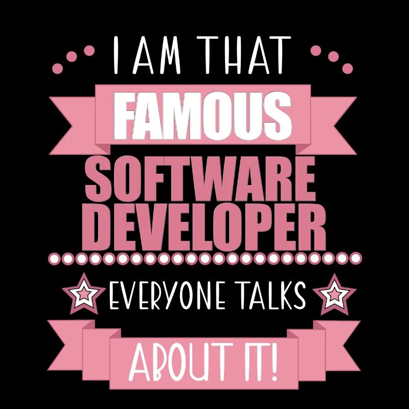Software Developer Profession Ladies Gift