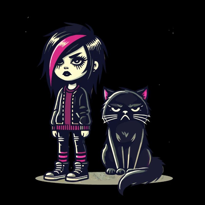 Pastel Goth Style Lover