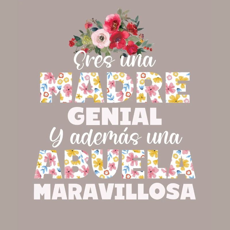 Du bist eine großartige Mutter und eine wunderbare Großmutter