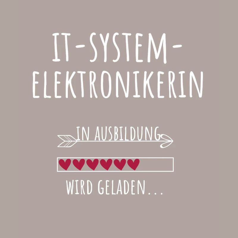 IT System Elektronikerin Ausbildung Beruf Geschenk