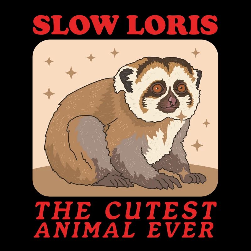 Plumploris Plumplori Slow Lorises Geschenk