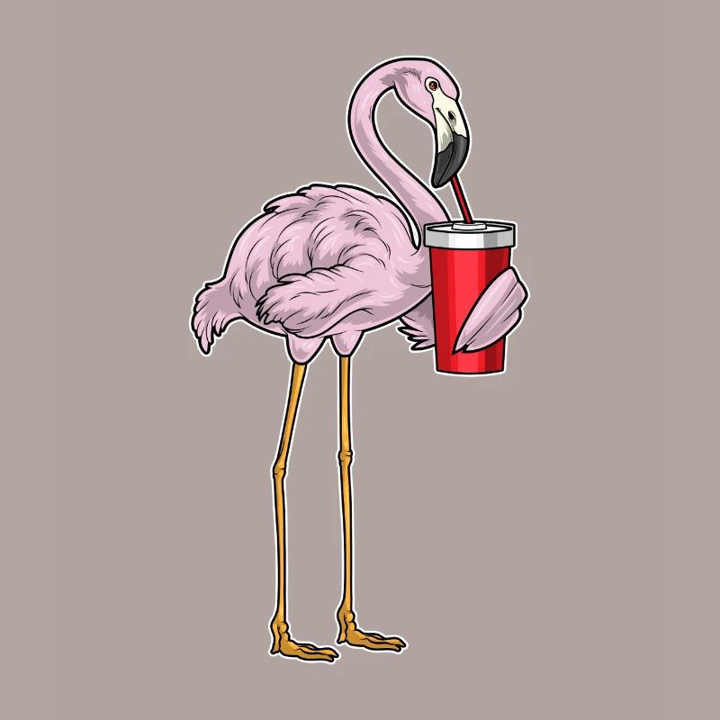 Flamingo Getränk