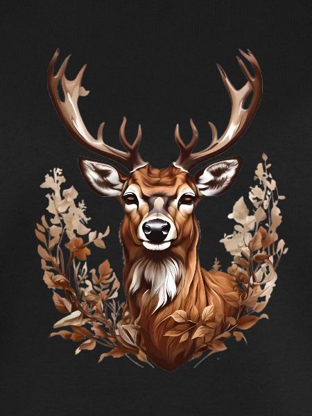 Cerf brun