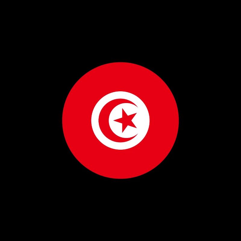 Tunisie drapeau tunisien drapeau