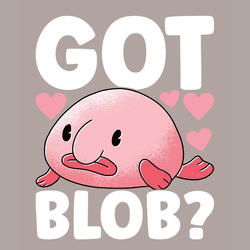 Cute Blob Fish Ugly Fish