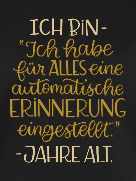 Automatische Erinnerung