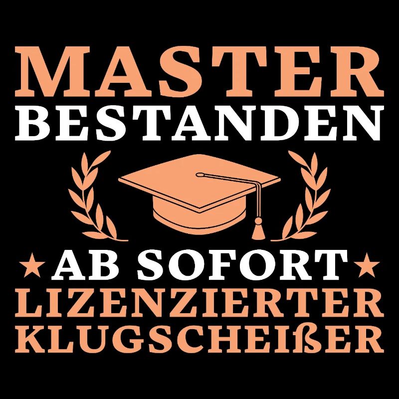 Master Abschluss bestandenes Studium