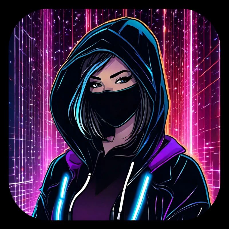 Fille cyberpunk cool VIII