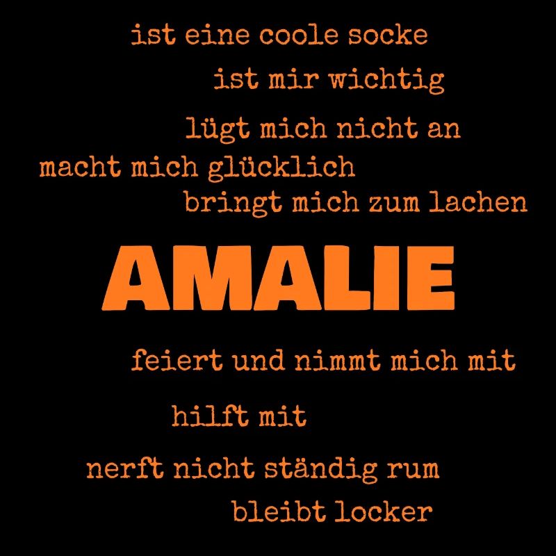 Amalie comme dicton