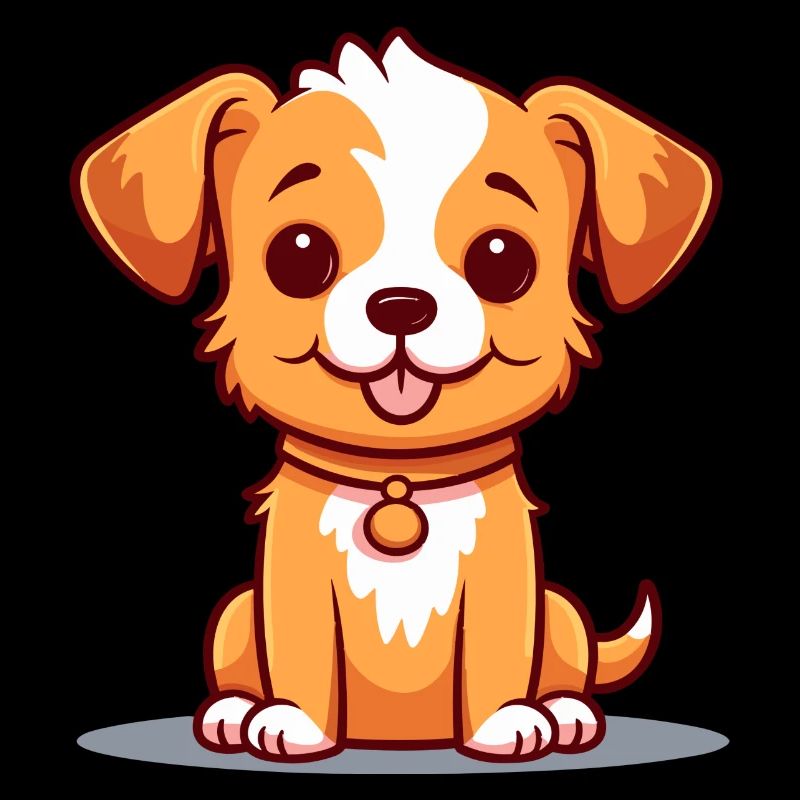 Conception de chien mignon pour les propriétaires de chiens