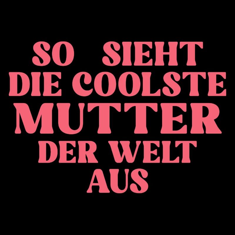 Muttertag Mama Herz Coolste Mutter Geschenk