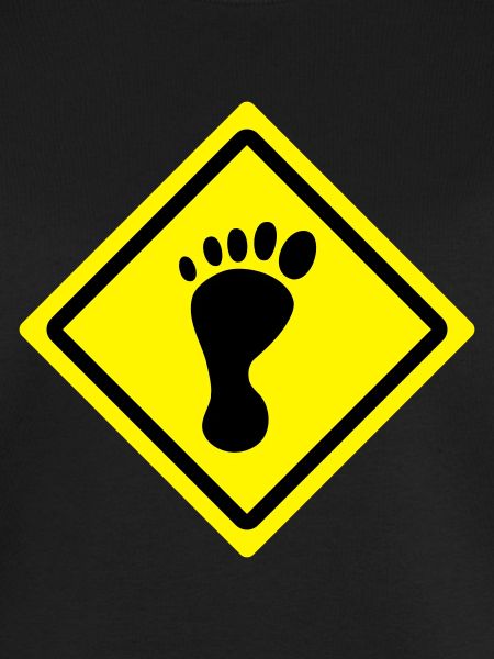 foot roadsign