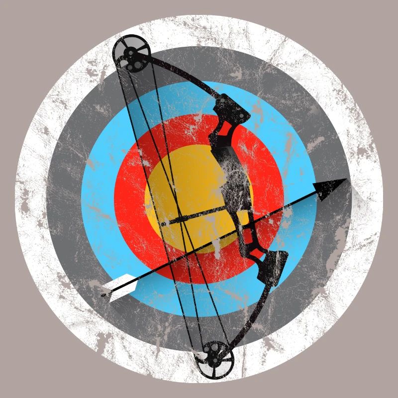 Archery Target Compound Bow Gift