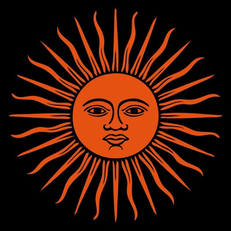 soleil argentine sol de Mayo argentin