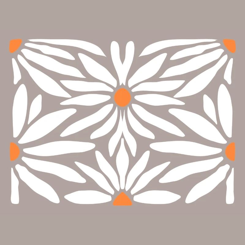 Groovy Gänseblümchen-Blumen