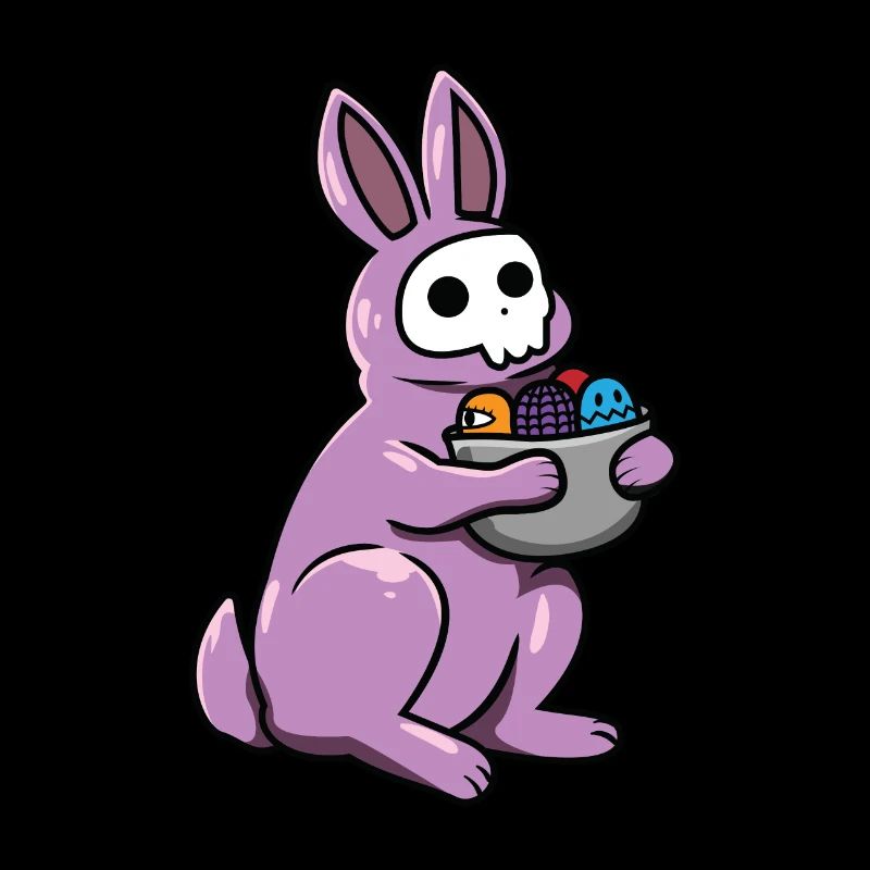 Gothic Rabbit Gothic Hase Gothic Ostern Emo Goth