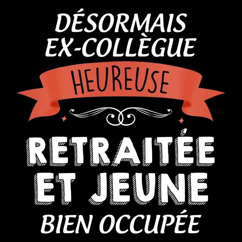 Femme Collègue Future Retraitée Jeune Et Heureuse