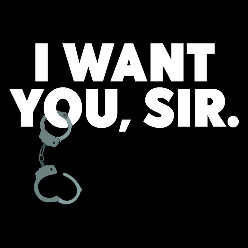 BDSM Sub Gift SM Outfit Bondage I WANT YOU SIR