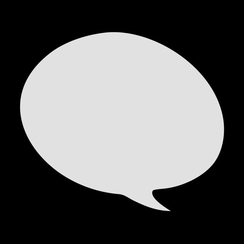 speech bubble