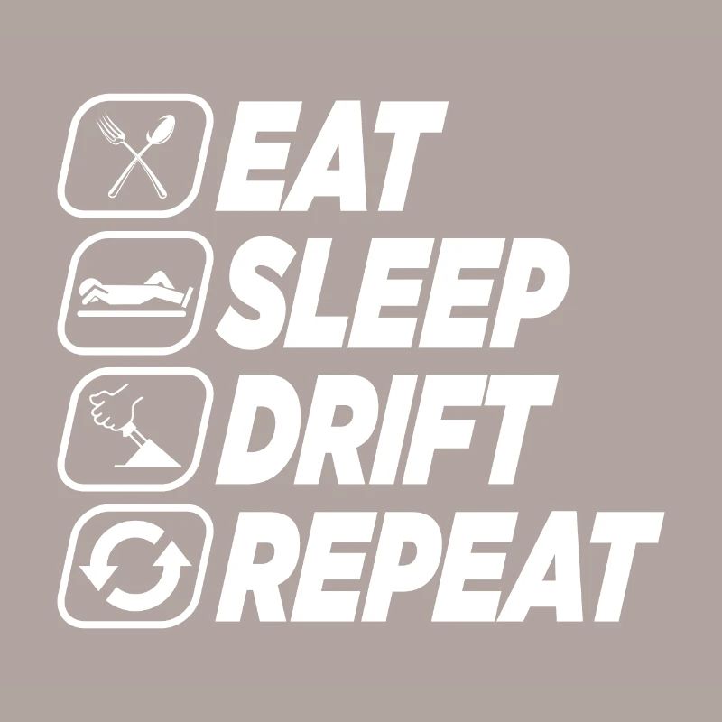MANGER SOMMEIL DÉRIVE RÉPÉTER