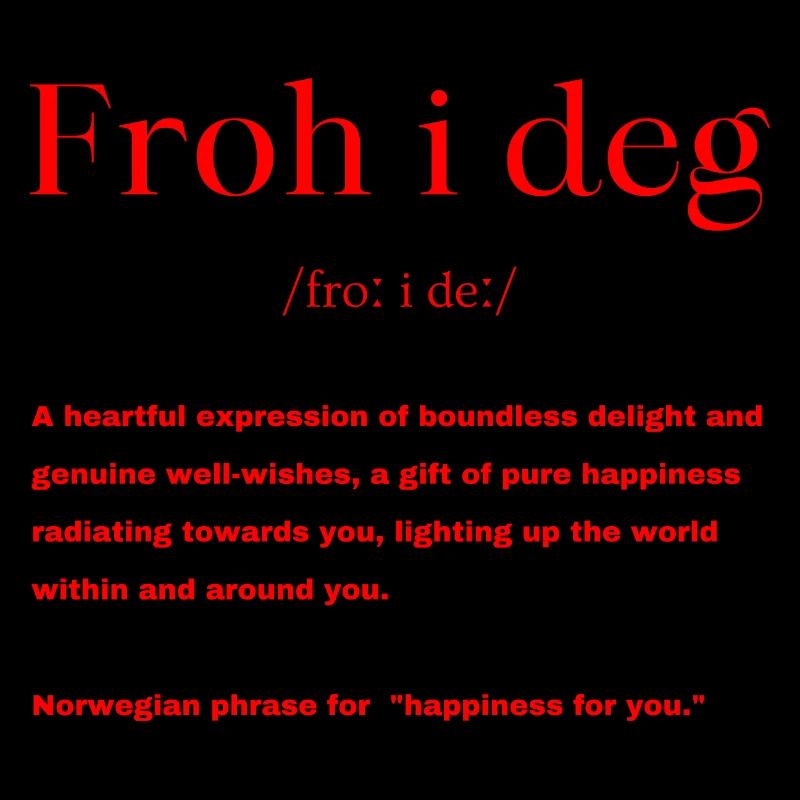 Norwegisch Spruch