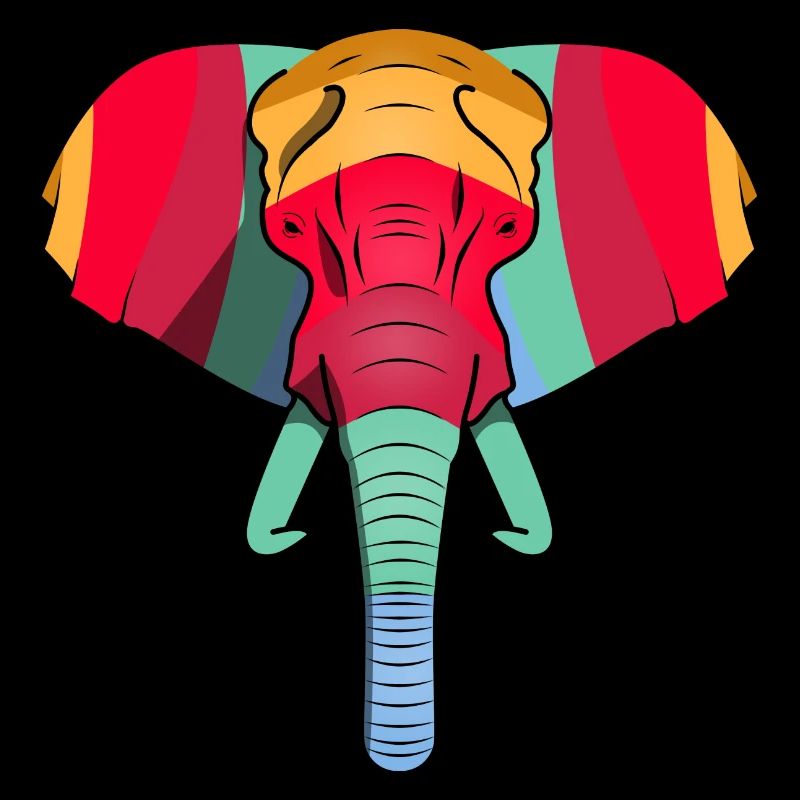 Bunter Elefant