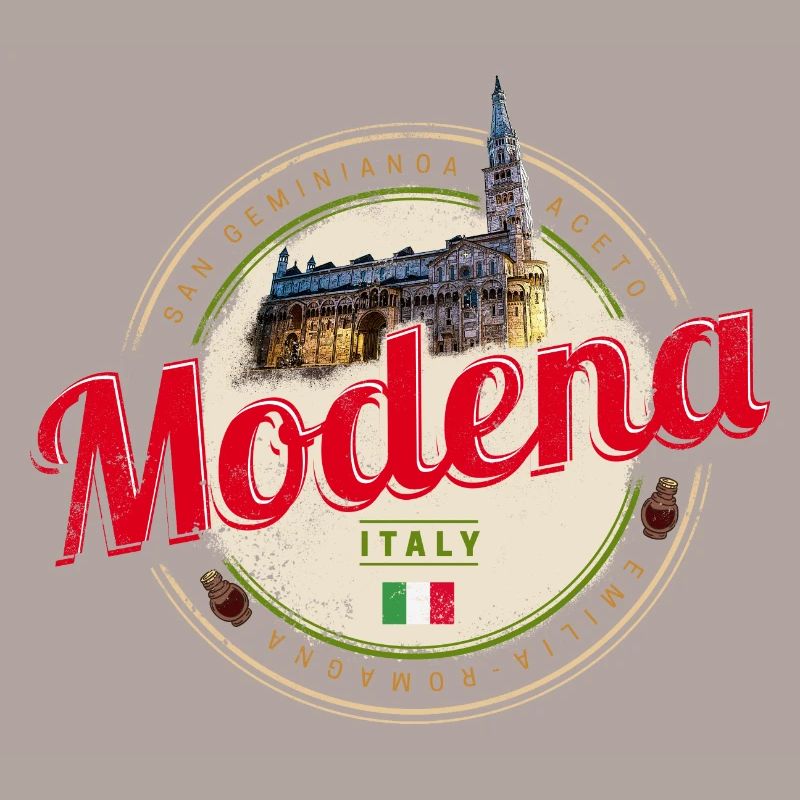 Modena Emilia-Romagna Balsamico Design Italien