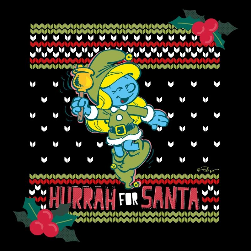 Die Schlümpfe Schlumpfine Hurrah For Santa