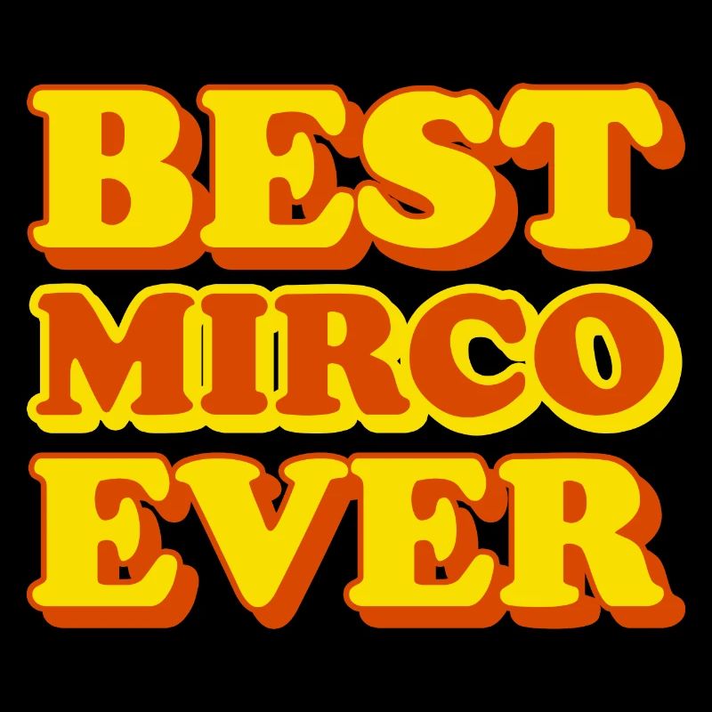 Funny gift with first name Mirco