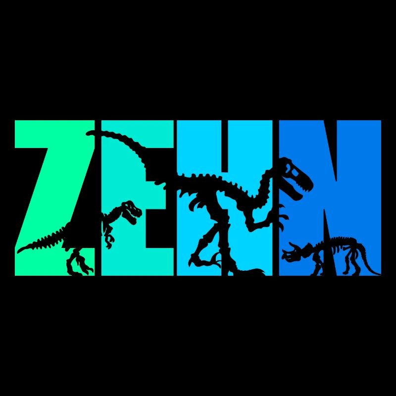 10 Jahre Junge Dino 10. Geburtstag Dinosaurier
