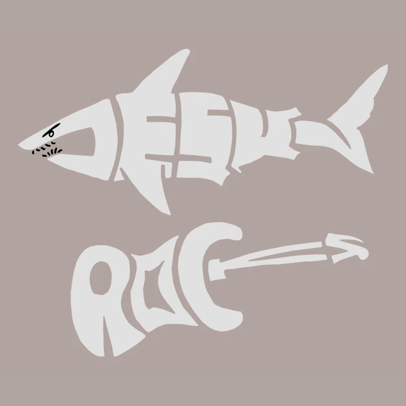Jesus rocks (shark)
