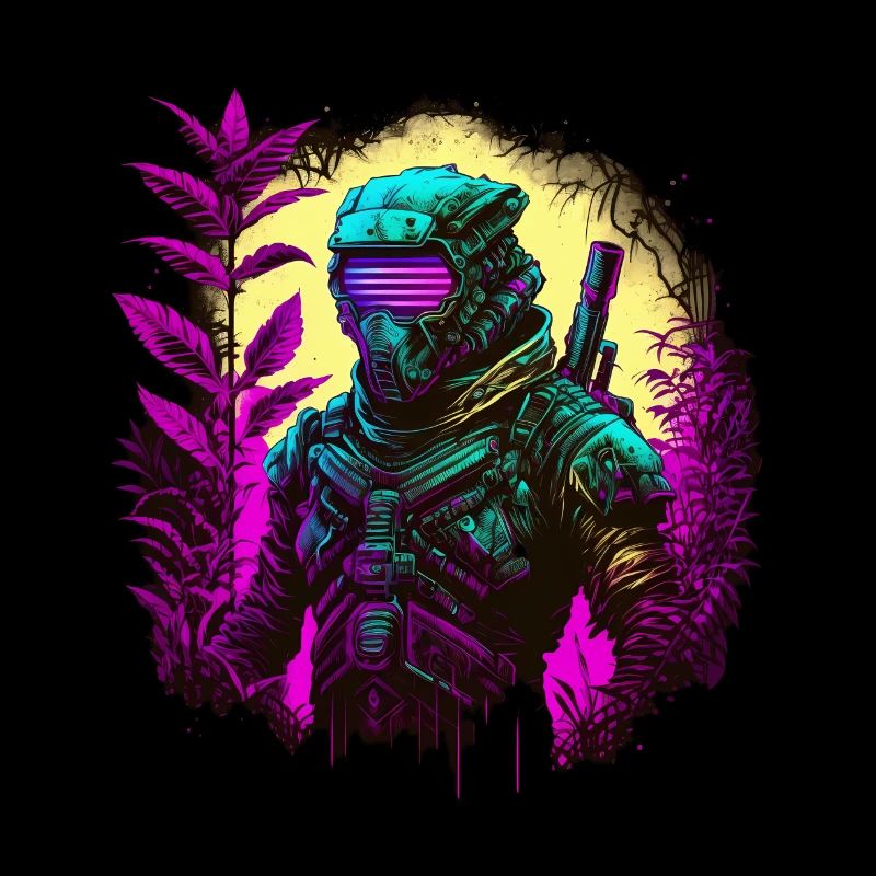 Ninja Cyber Warrior Samurai Geschenk