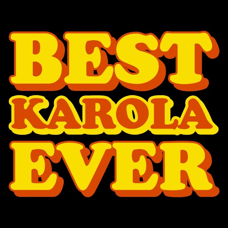Funny gift with first name Karola