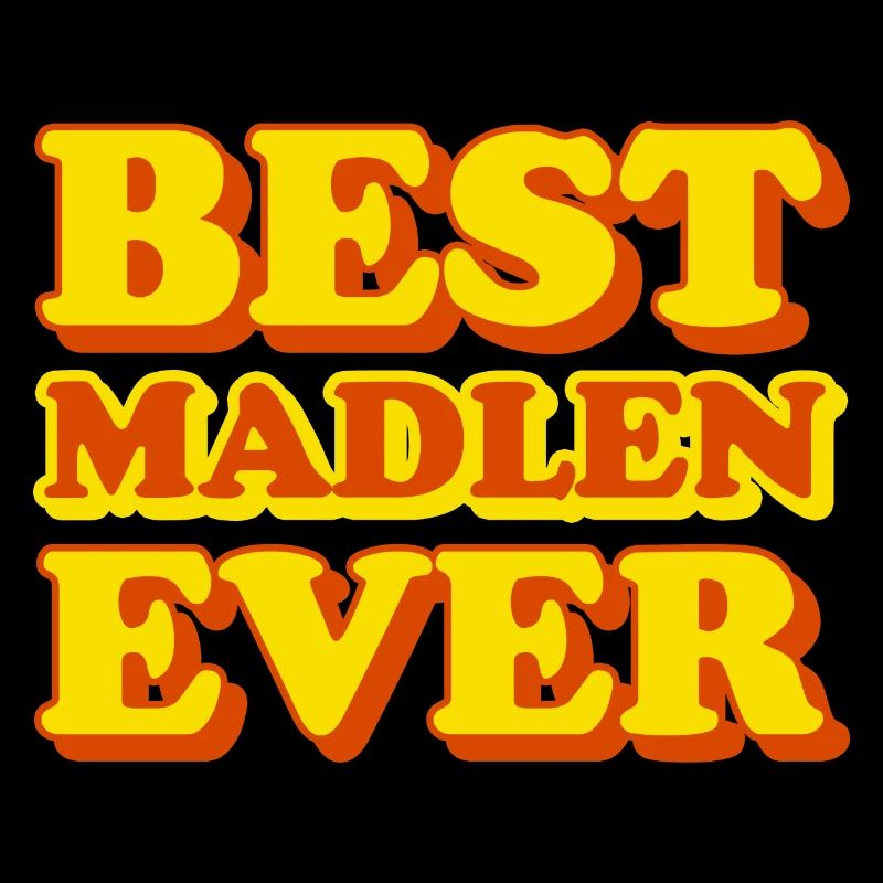 Funny gift with first name Madlen