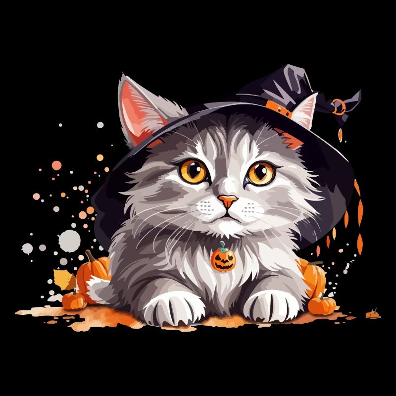 Halloween-Katze