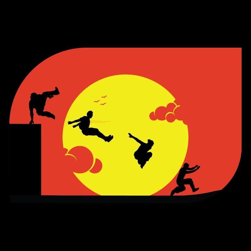Parkour Geschenk-Traceur