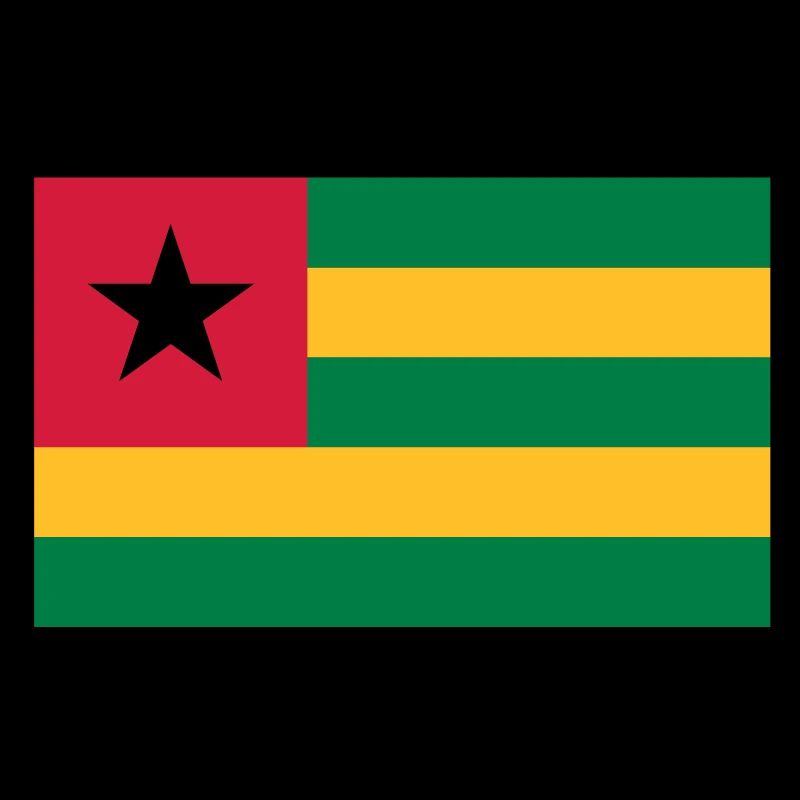 Togo Flagge