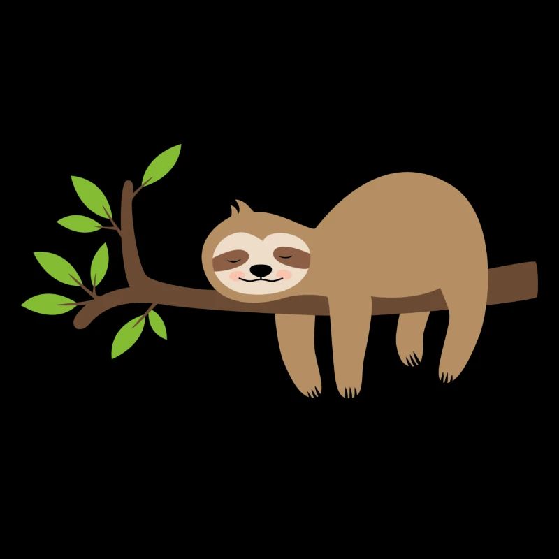 lazy sloth