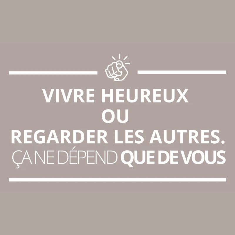 Glücklich leben oder andere beobachten...