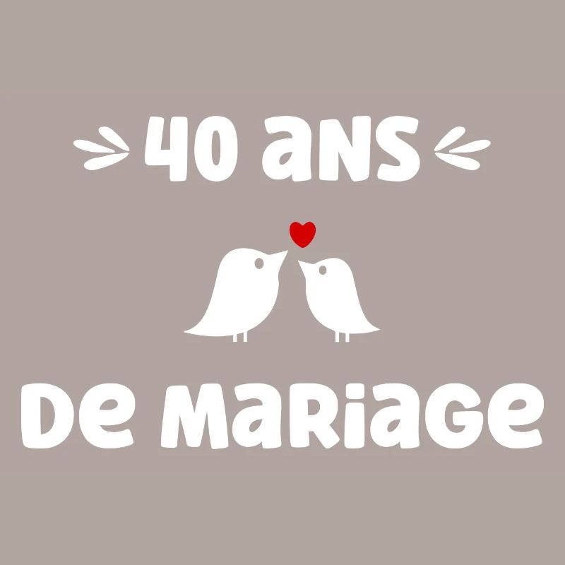 40 ans de mariage