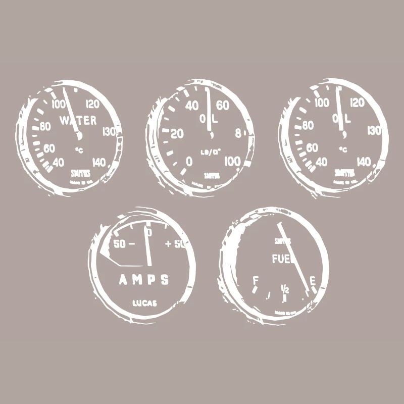 Oldtimer Tachometer