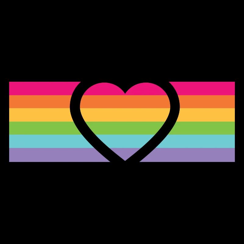Rainbow Heart