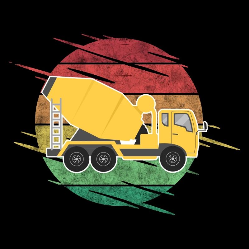 Construction site vehicle truck