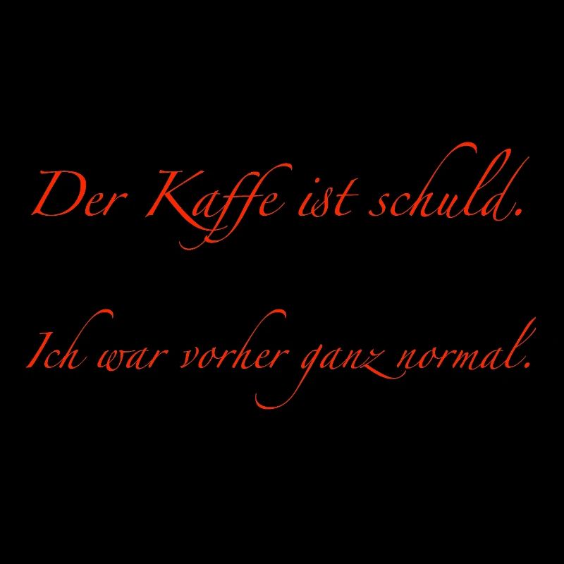 C’est la faute du café