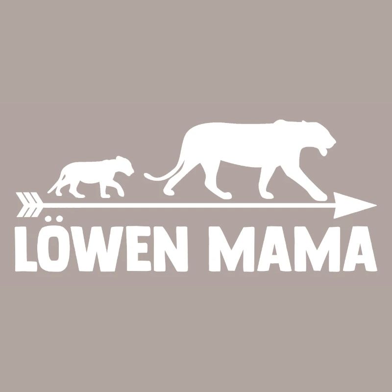 Mutter Löwen Mama