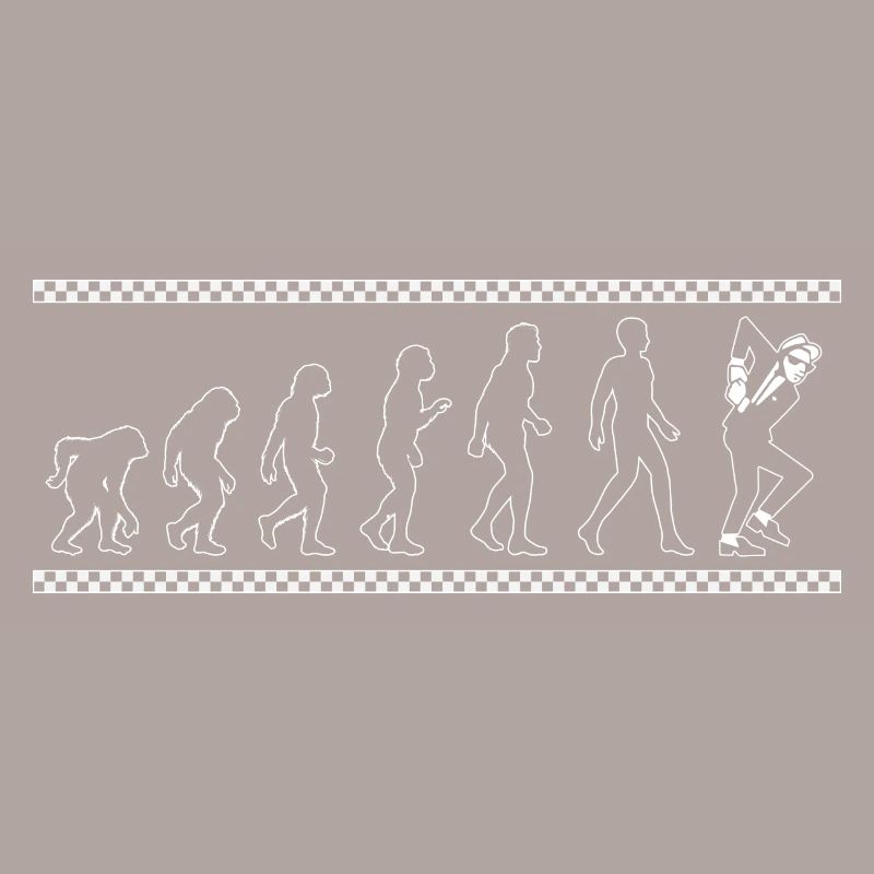Ska Tänzer Evolution Ska Musik unhöflich junge
