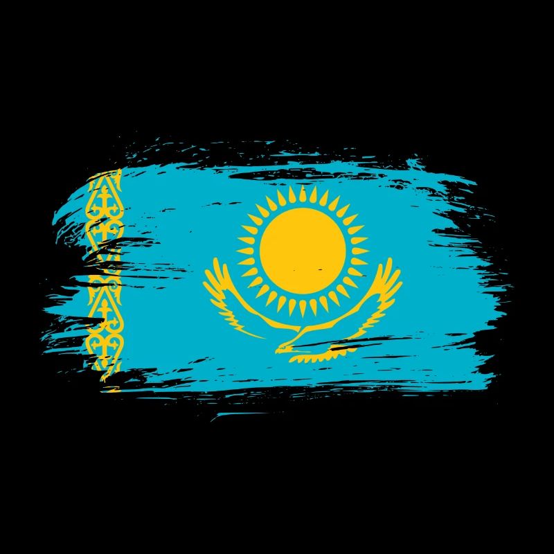 Kasachstan Flagge