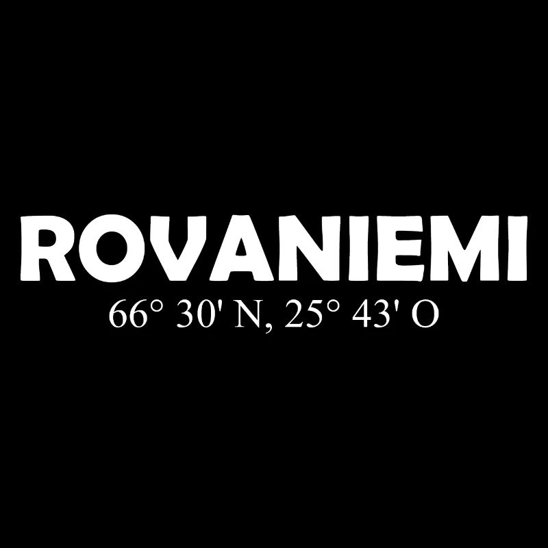 Rovaniemi - Finland - Coordinates - Longitude