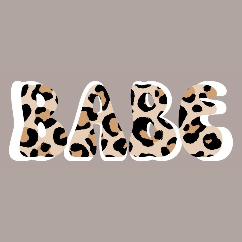 Babe leopard - team de la mariée